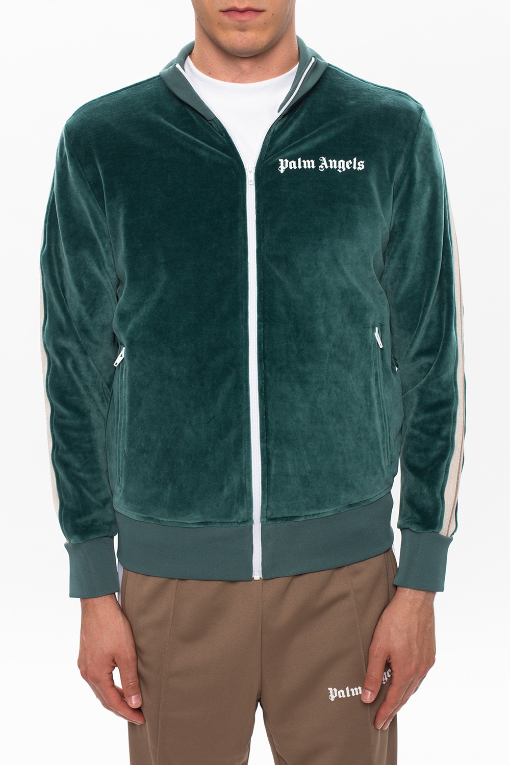 Palm angels velour online jacket